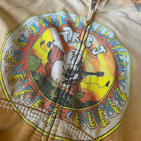 VINTAGE 2008 True Religion Hoodie XL ‘Sunburst Buddha’ - Picture 3 of 4